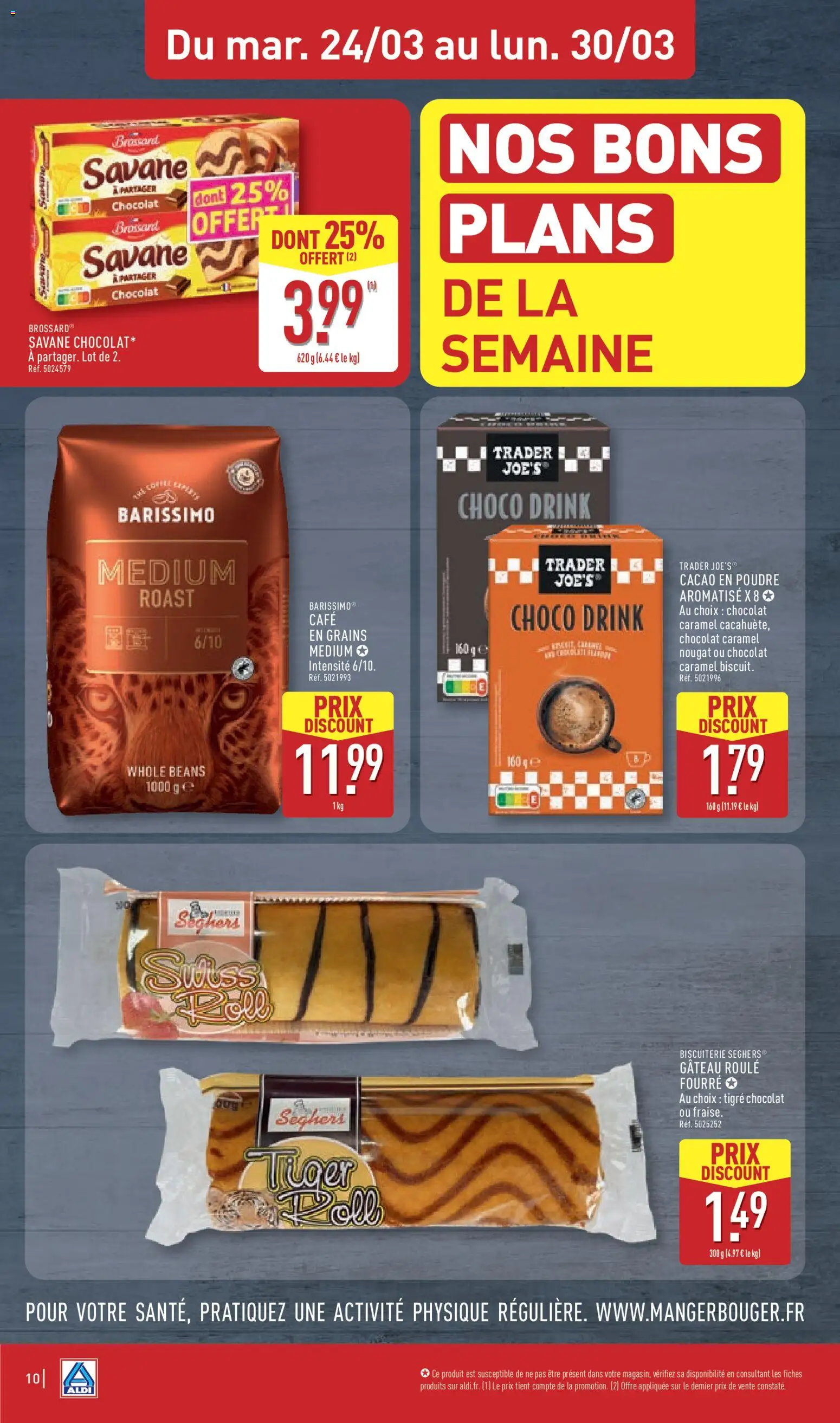 {H1} | Page: 14 | Produits: Poudre, Nougat, Café, Chocolat