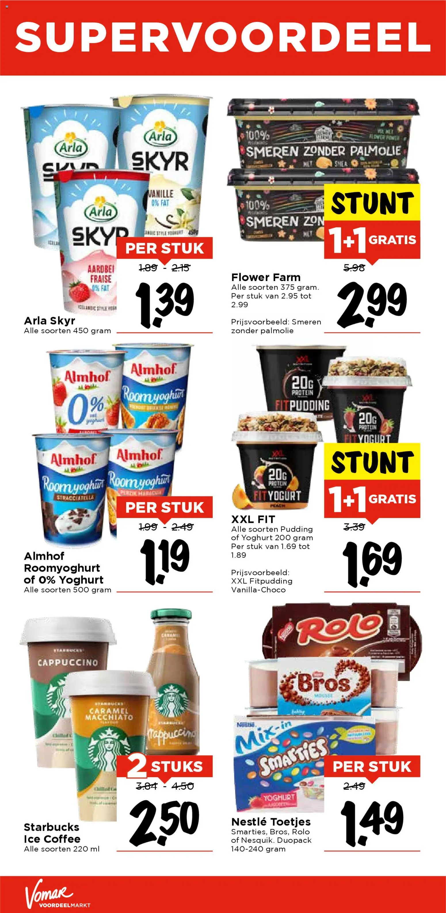 {H1} | Pagina: 29 | Producten: Yoghurt, Pudding, Pavilon, Aardbei