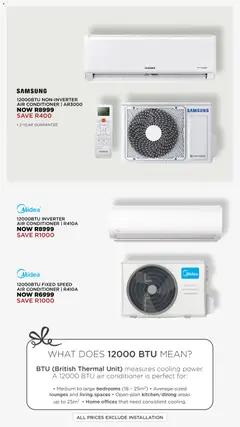 House and Home specials catalogue – valid from 01.12.2025 | Page: 42 | Products: Air conditioner, Conditioner
