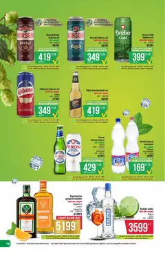COOP - Újság Észak Kelet Pro-Coop Zrt - amely érvényes a következő dátumtól: 16.04.2026 | Oldal: 10 | Termékek: Čia semenke, Ásványvíz, Sör, Vodka