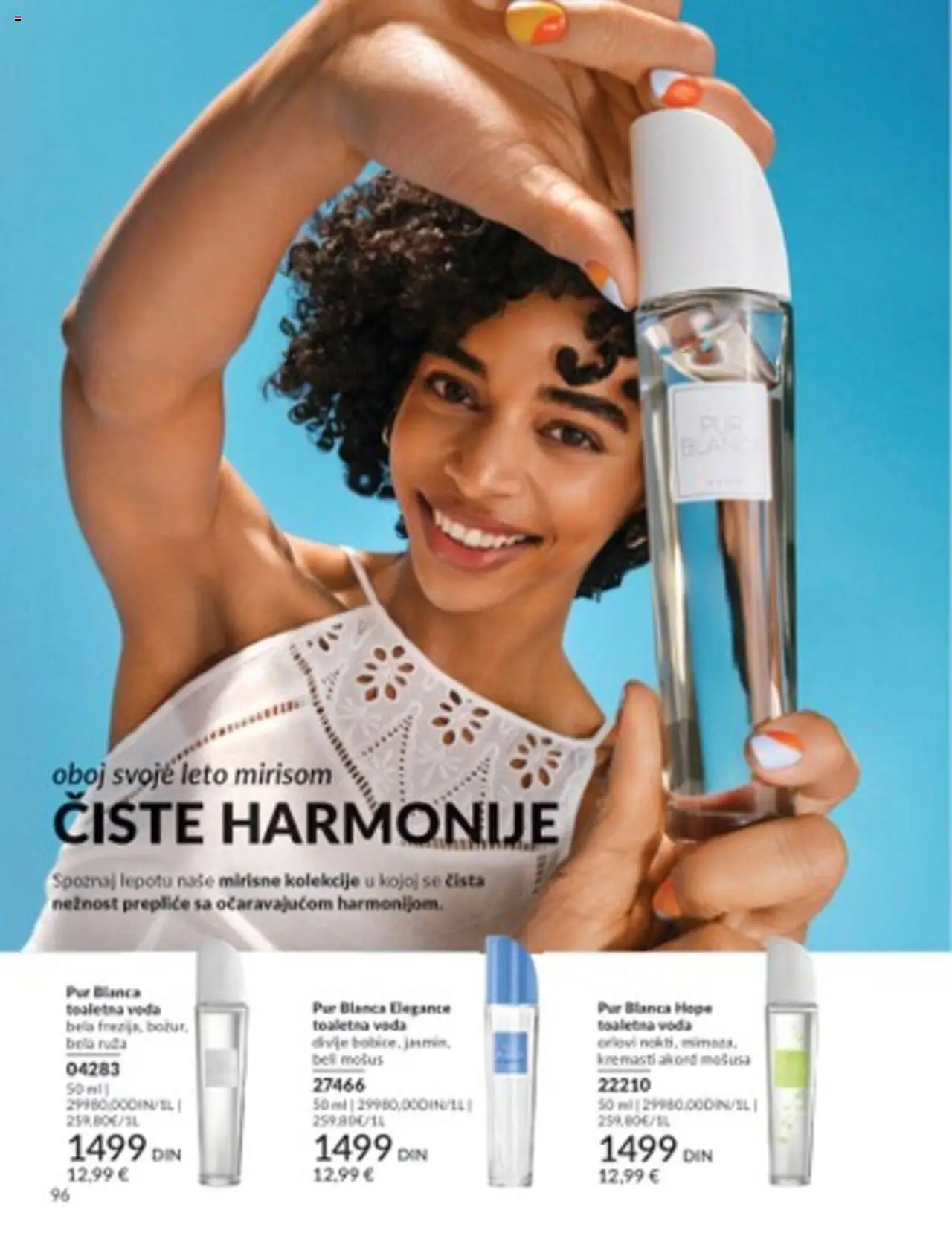 AVON katalog - važi od 01.08.2025 | Strana: 96 | Proizvode: Toaletna voda, Voda
