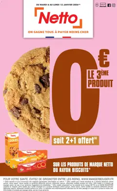 Netto - Prévisualisation de Netto - Janvier valide à partir de 06.01.2026