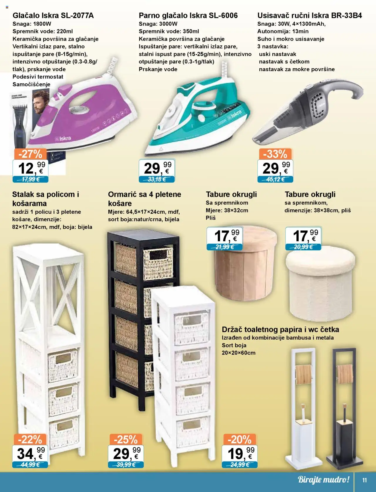 KTC katalog | vrijedi od 20.06.2025 | Stranica: 11 | Proizvodi: Usisavač, Četka, Košare, Termostat