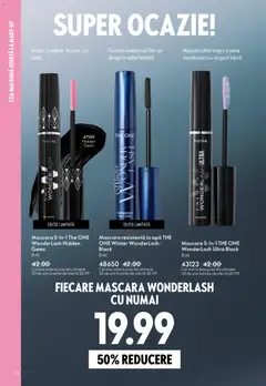 Ofertele Oriflame valabile de la 15.04.2026 | Pagină: 56 | Produse: Perie, Mascara, Apă