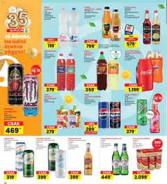 Interspar Akciós újság - amely érvényes a következő dátumtól: 05.02.2026 | Oldal: 12 | Termékek: Energiaital, Arany ászok, Sör, Só