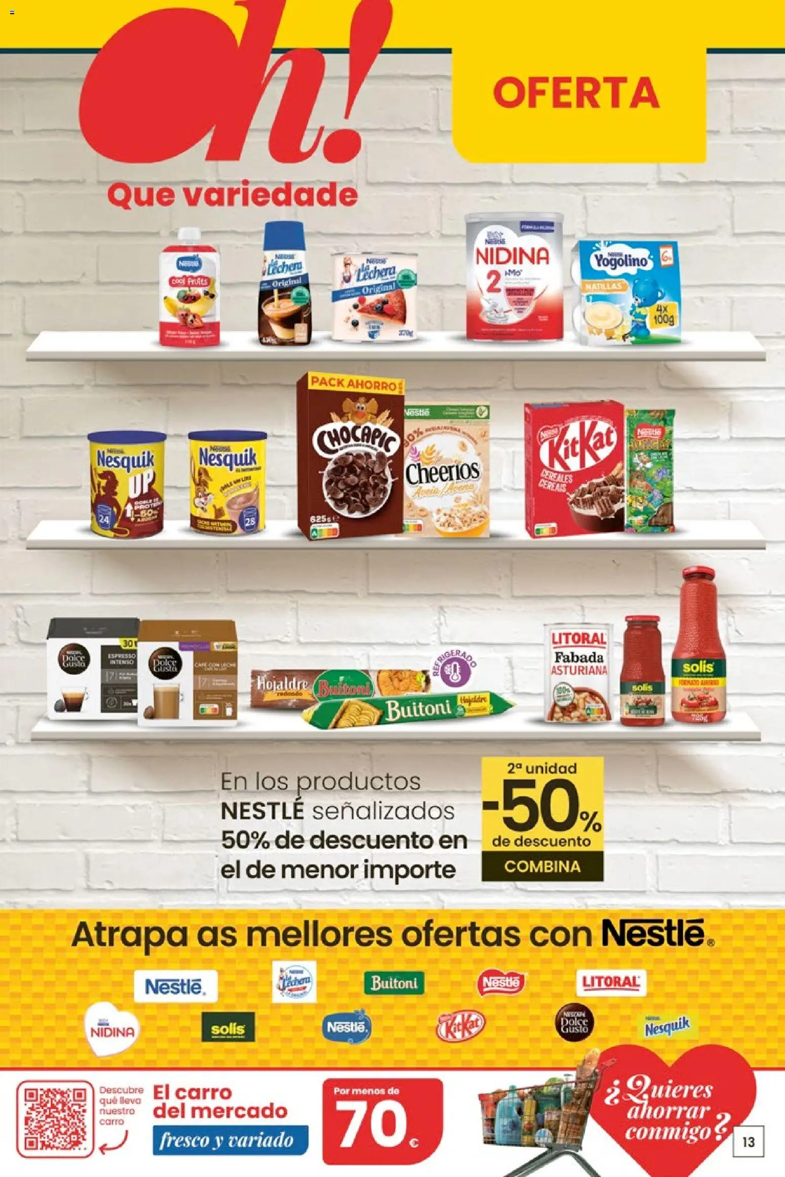 Eroski Quieres ahorrar conmigo │ válido desde el 26.03.2026 | Página: 13 | Productos: Cereales