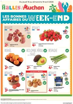 Auchan - Les bons plans du week-end dans votre hyper - Voorbeeld van een folder van Auchan, geldig van 16.04.2026