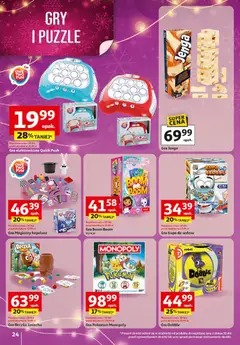 Pogląd oferty "Auchan Gazetka - Zabawki Święta jak babcię kocham Hipermarket" - ważna od 06.11.2025 | Strona: 24