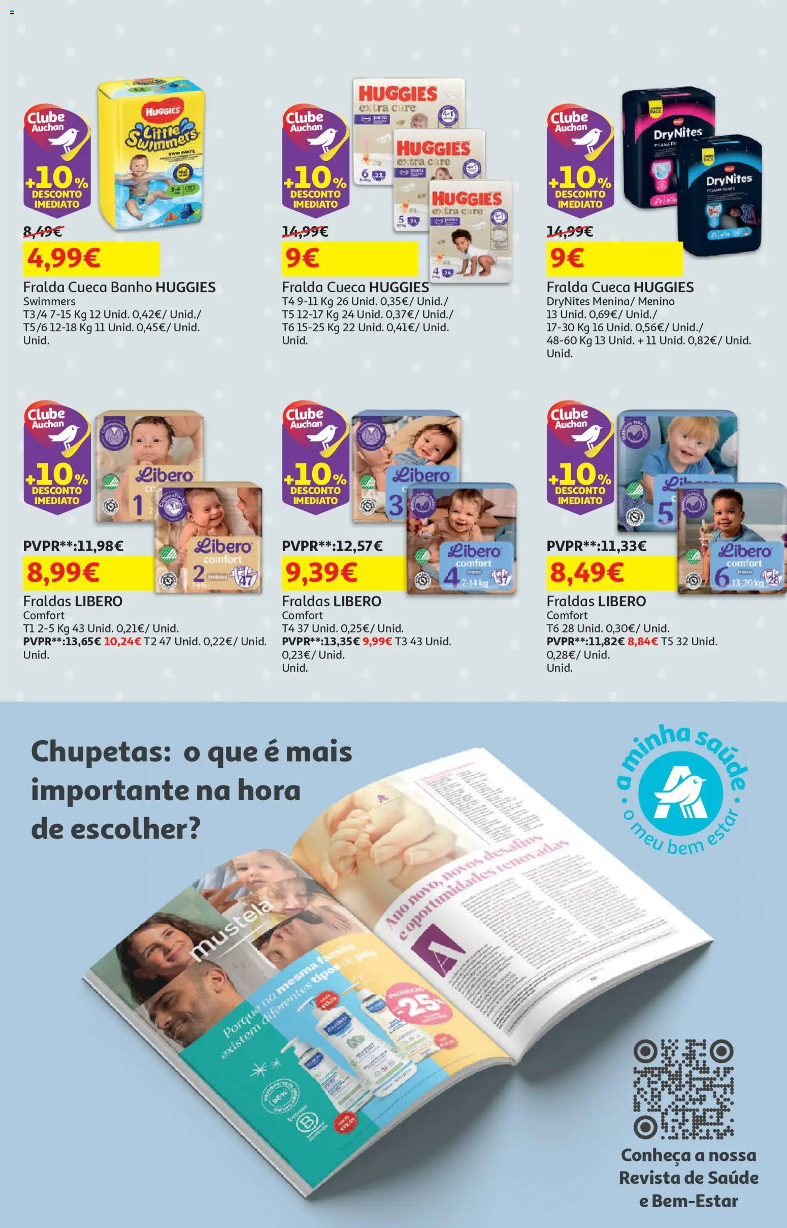 Auchan - Bebé │ válido de 13.01.2026 | Página: 29 | Produtos: Fraldas, Banho