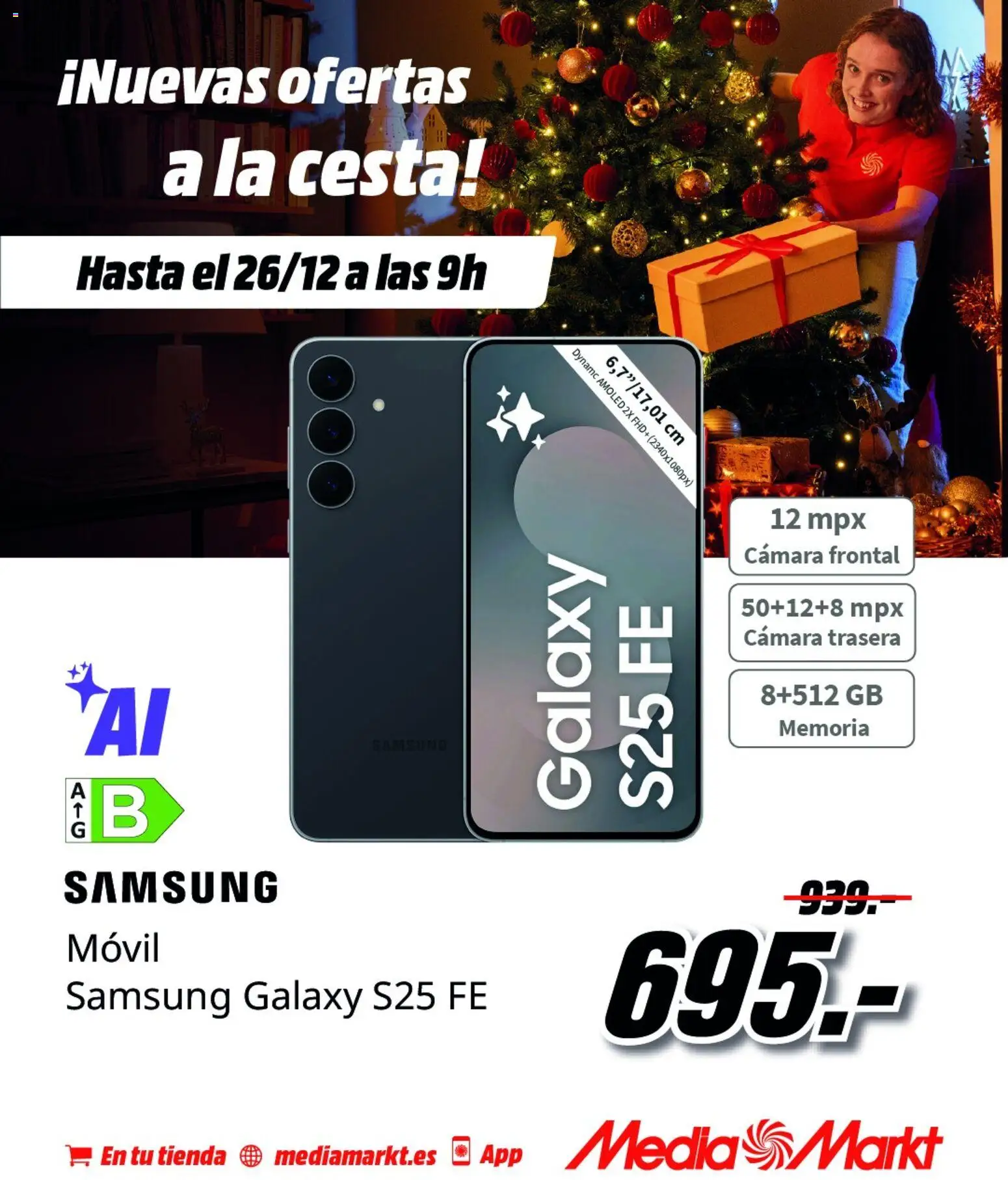 Media Markt folleto │ válido desde el 17.12.2025 | Página: 2 | Productos: Cámara, Cesta