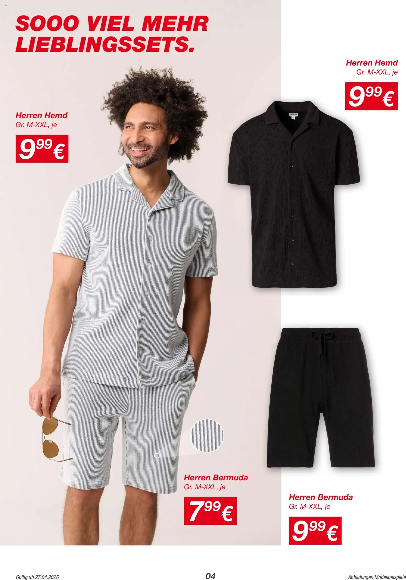 Kik Prospekt 	 – gültig ab 27.04.2026 | Seite: 4 | Produkte: Bermuda, Hemd