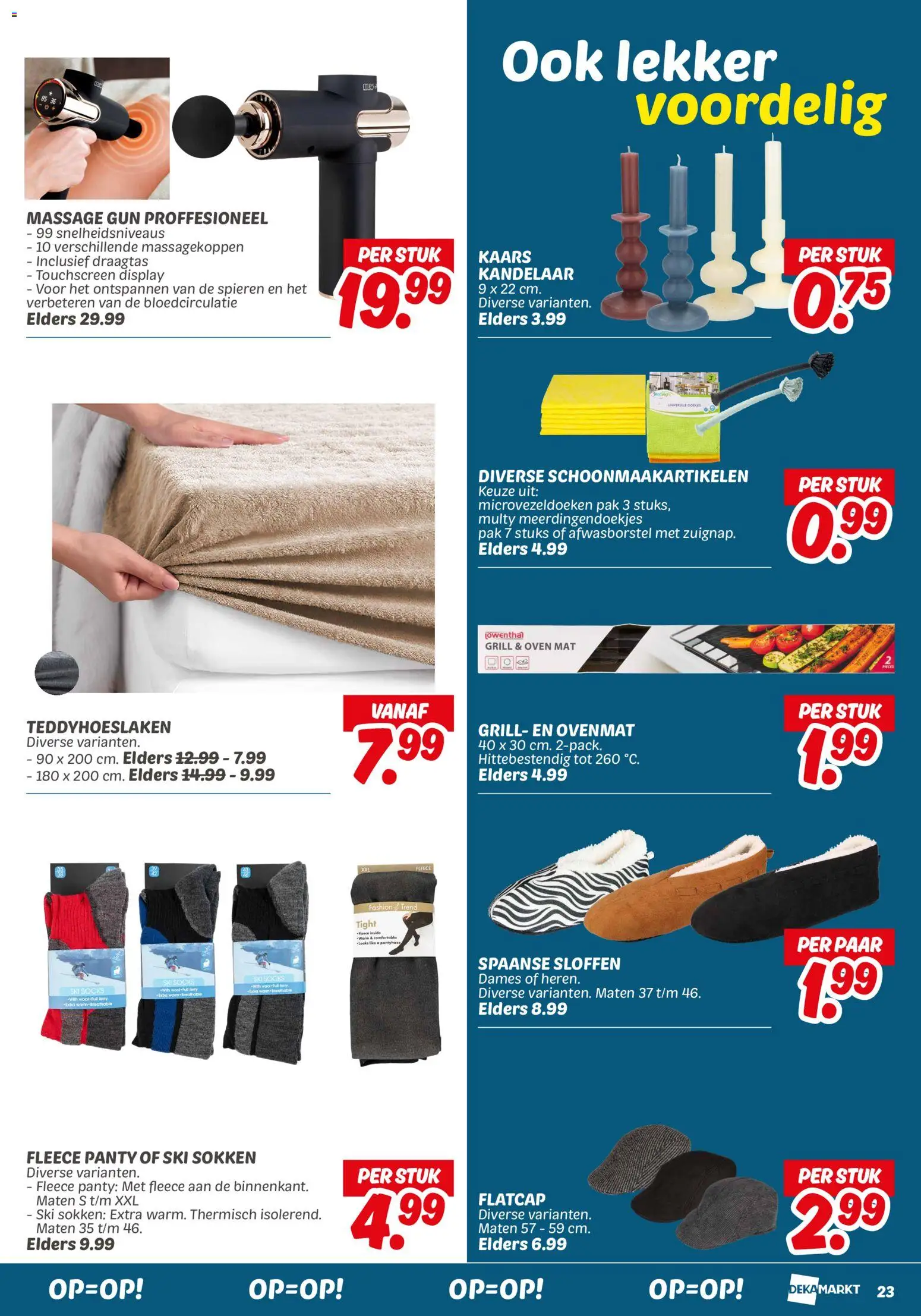 {H1} | Pagina: 23 | Producten: Kaars, Oven, Grill, Panty