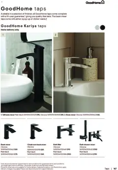Preview of B&Q - Bathrooms valid from 16.12.2025 | Page: 167 | Products: Bath, Shower, Mixer