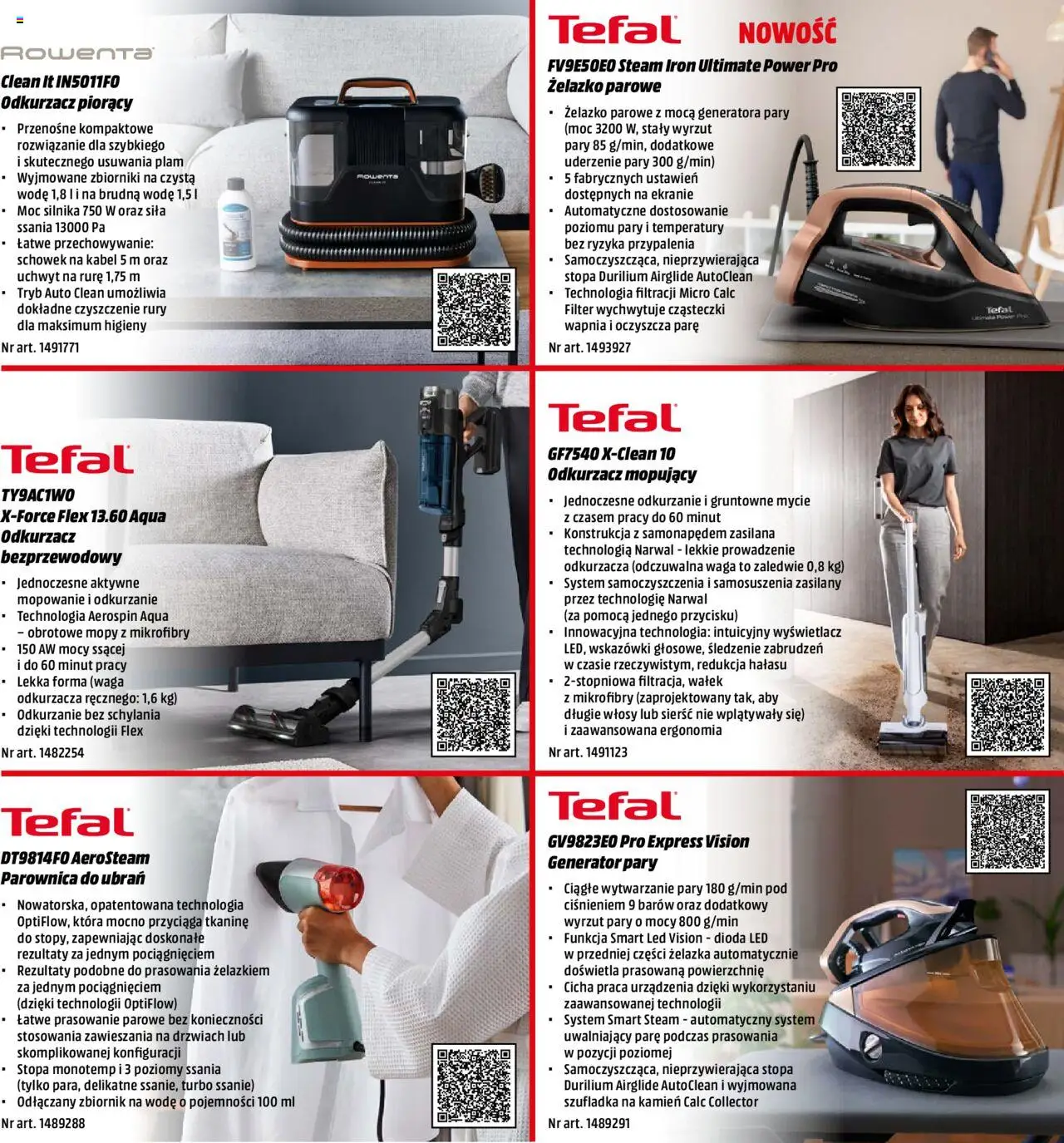 Media Markt promocje - Moc Letnich Okazji od 01.06.2025 | Strona: 3 | Produkty: Waga, Odkurzacz, Generator pary, Tefal
