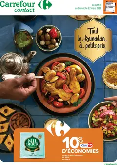 Carrefour contact - Prévisualisation de Carrefour contact Tout le ramadan à petit prix valide à partir de 09.03.2026