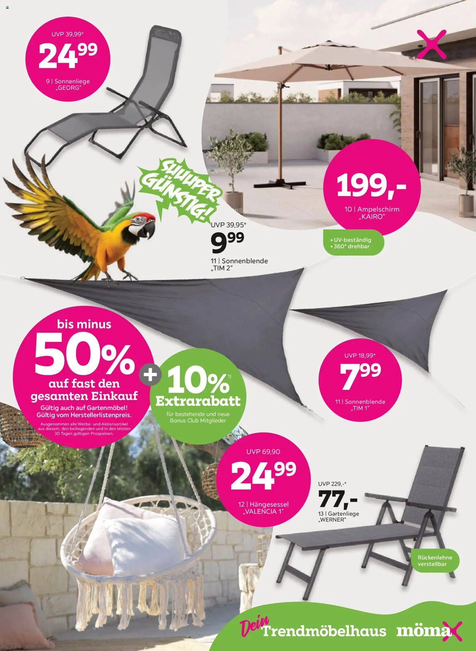 Mömax Prospekt aktuell gültig ab 21.04.2026 | Seite: 15 | Produkte: Gartenmöbel