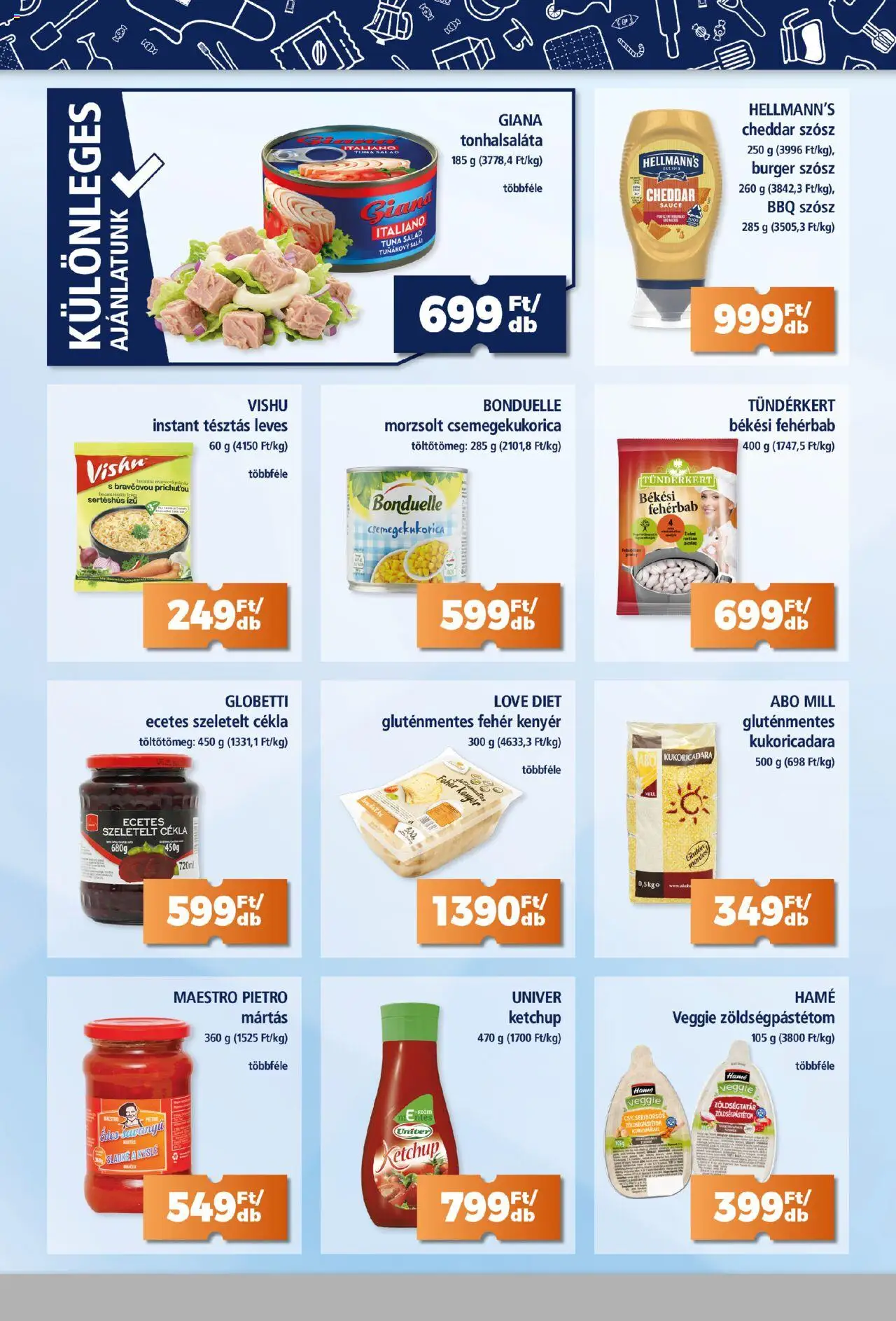 Goods Market akciós ujság - amely érvényes a következő dátumtól: 07.08.2025 | Oldal: 6 | Termékek: Cékla, Csemegekukorica, Kenyér, Szósz