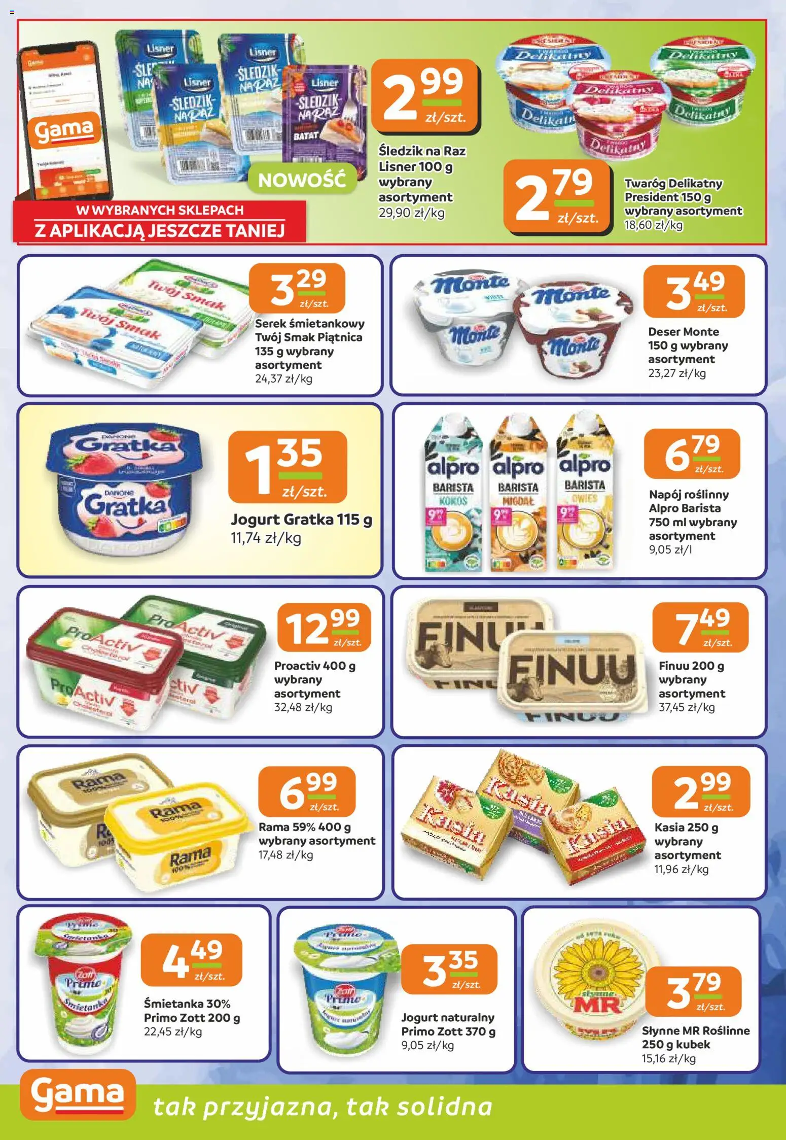 Gama Gazetka od 13.11.2025 | Strona: 6 | Produkty: Batat, Jogurt naturalny, Jogurt, Twaróg