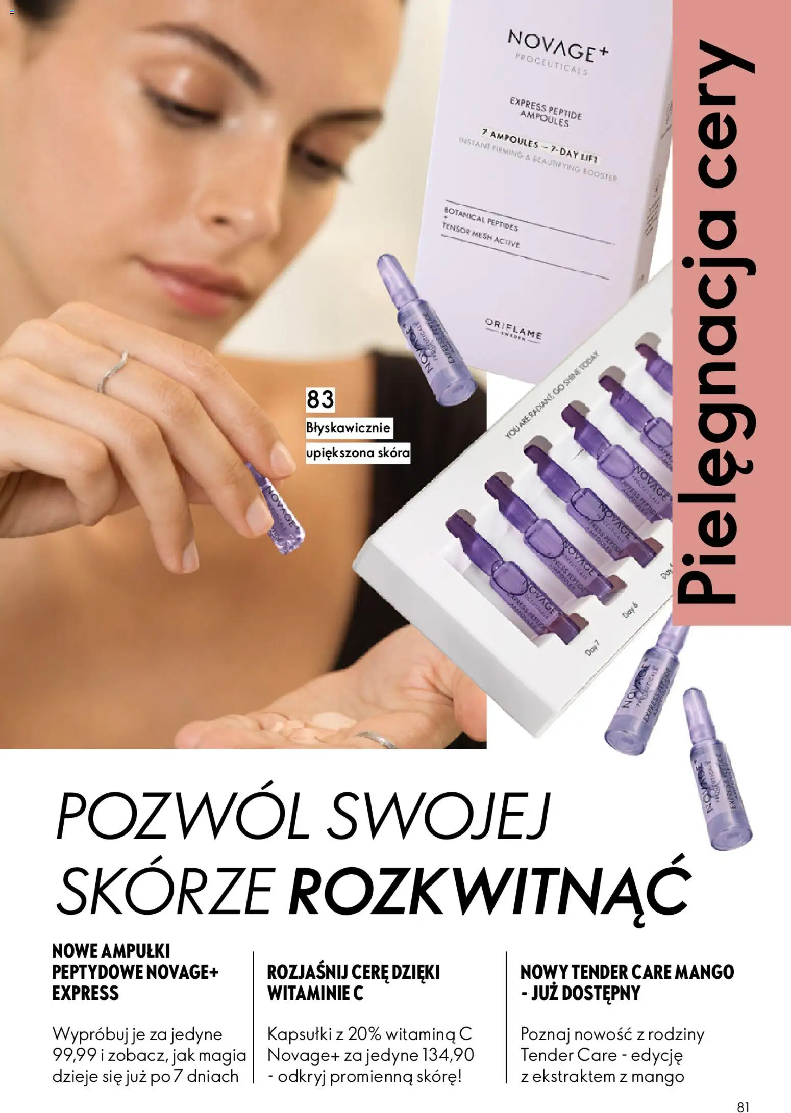 Oriflame Katalog 6 2026 od 15.04.2026 | Strona: 81 | Produkty: Mango, Ampułki