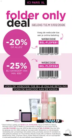 ICI Paris XL folder - Voorbeeld van een folder van ICI Paris XL, geldig van 16.02.2026 | Pagina: 15 | Producten: Zsalukő, Toner