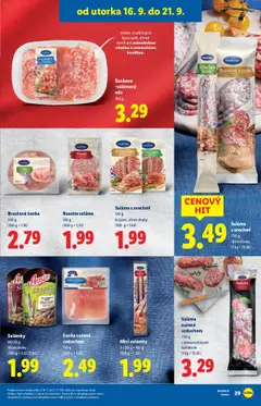Nové Lidl akcie – leták je platný od 16.09.2025 | Strana: 29