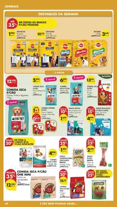 Pré-visualização SNACKS P/CÃO AVENTUROS, Nuggets válido de 24.03.2026 | Página: 50 | Produtos: Frango, Tapete, Presunto, Nuggets