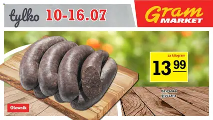 Pogląd oferty "Gram Market Gazetka - Billboard" - ważna od 10.07.2025