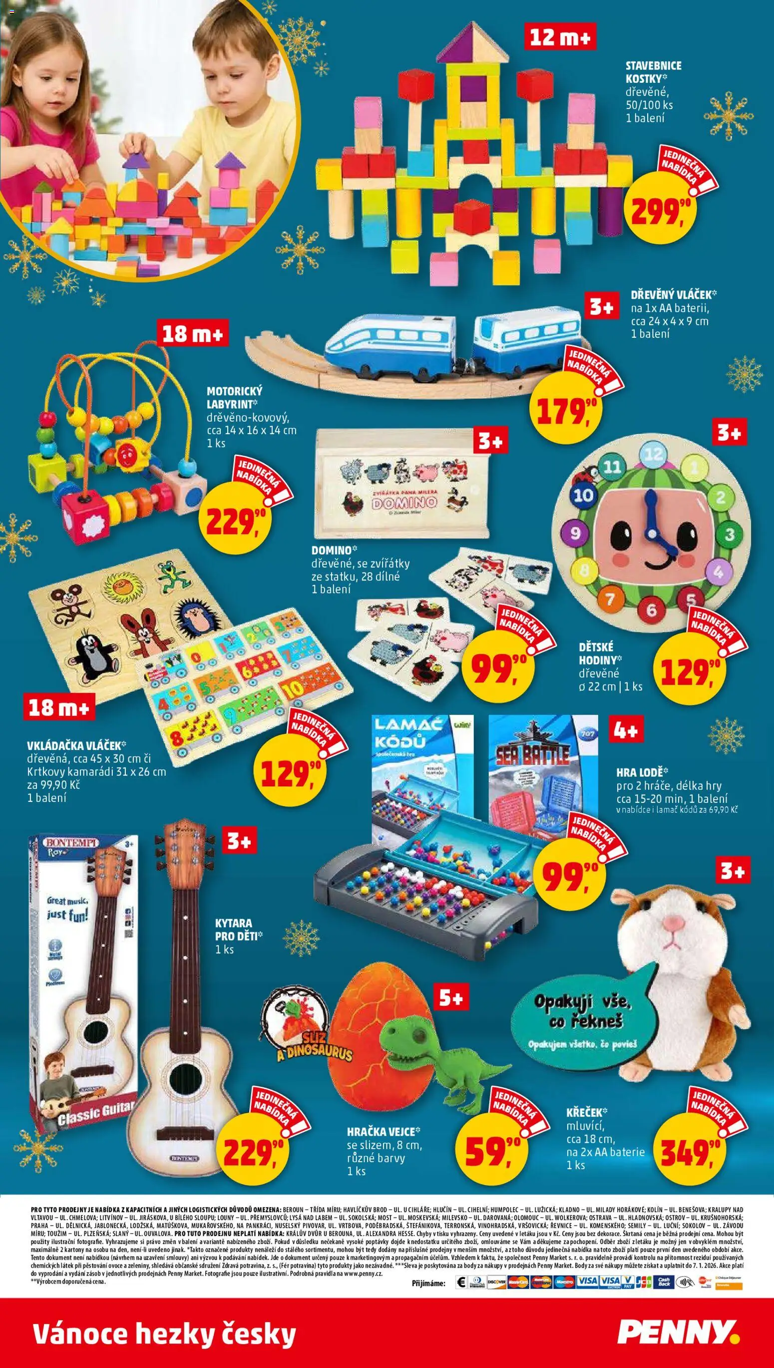 Penny Market katalog od 27.11.2025 | Strana: 8 | Produkty: Hodiny, Vkládačka, Baterie, Barvy