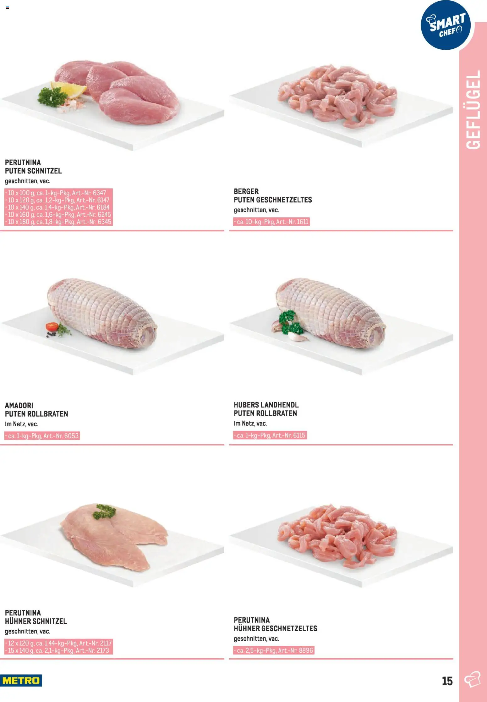 Metro angebote - Smart Chef Fleisch gültig ab 01.01.2026 | Seite: 15