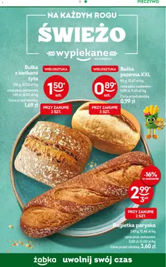Pogląd oferty "Żabka Gazetka - Codzienne produkty" - ważna od 05.11.2025 | Strona: 7 | Produkty: Pieczywo, Bułka