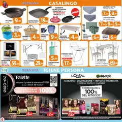 Anteprima del volantino Bernava volantino valido a partire dal 20.03.2026 | Pagina: 6 | Prodotti: Tavolino, Padella, Stendino, Bagno