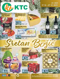 Katalog KTC - Pregled kataloga iz trgovine KTC, vrijedi od 17.12.2025