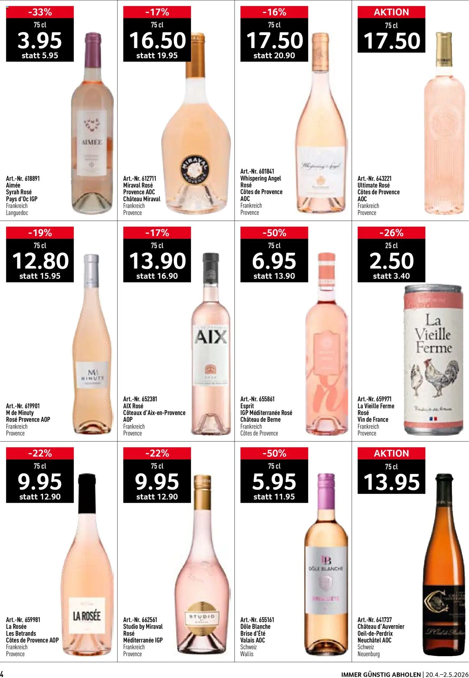 Prodega aktionen Weinfestival – gültig ab 20.04.2026 | Seite: 4