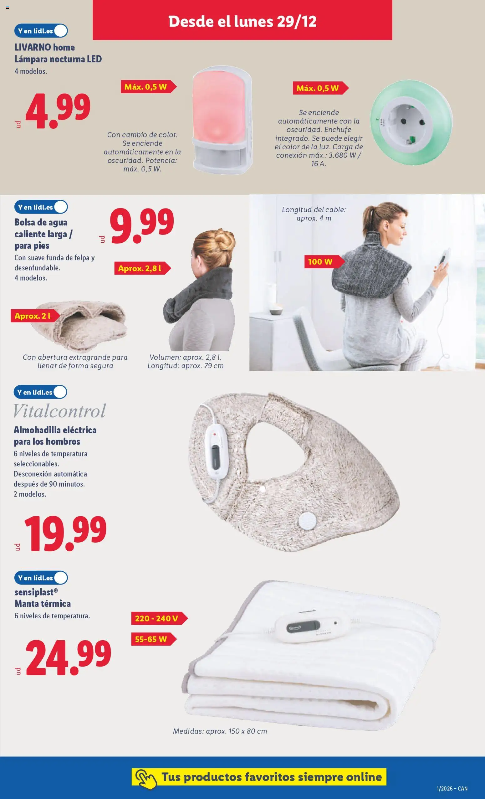 Lidl - Canarias │ válido desde el 29.12.2025 | Página: 13