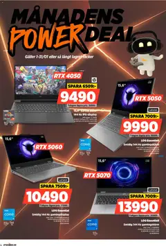 Power - erbjudanden - Förhandsvisning av reklamblad från butik Power aktuell från 26.01.2026 | Sida: 12 | Produkter: Galler, Dator