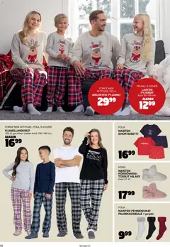 Tokmanni-mainoslehti voimassa 30.10.2025 alkaen | Sivu: 72 | Tuotteet: Tossut