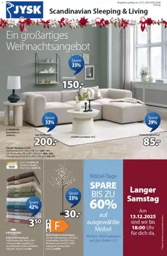 Angebote JYSK ab 22.11.2025 gültig