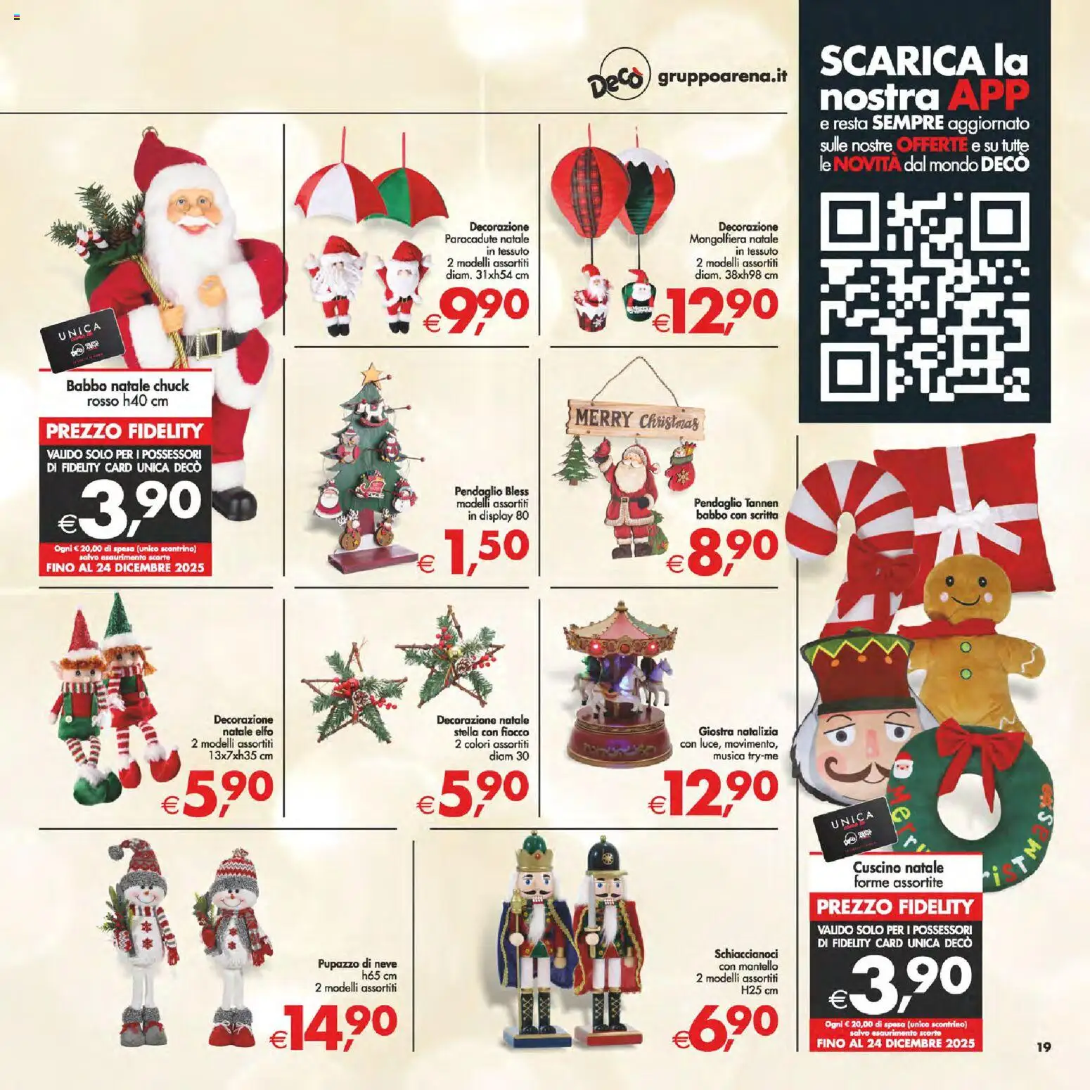 Volantino Decò del 14.11.2025 | Pagina: 19 | Prodotti: Cuscino