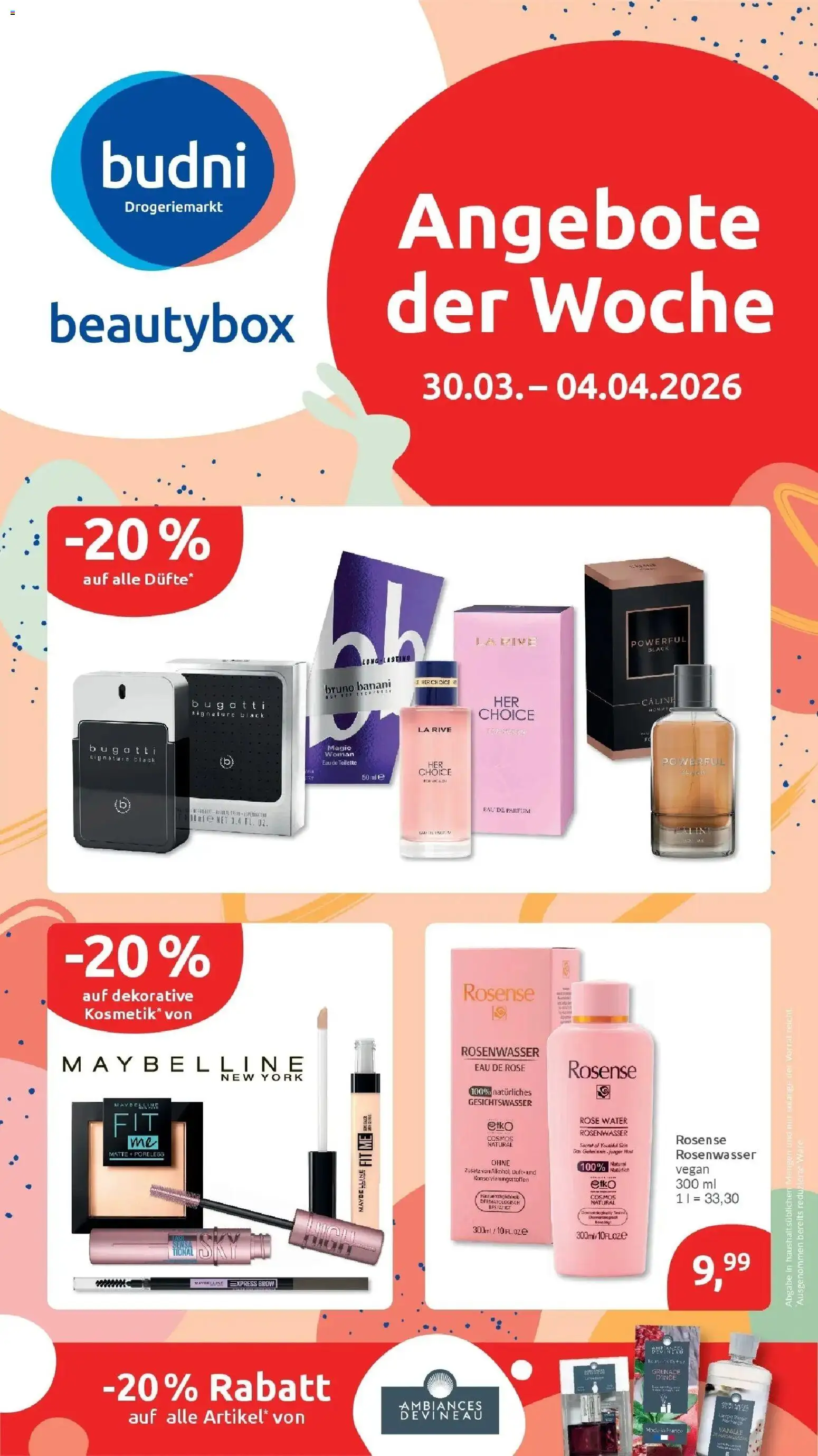 Angebote – gültig ab 30.03.2026 | Seite: 97 | Produkte: Toilette, Parfüm, Duft, Eau de Parfum