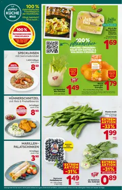 Billa Plus Flugblatt ab 29.01.2026 gültig | Seite: 10 | Produkte: Salat, Dattel, Orangen, Reis