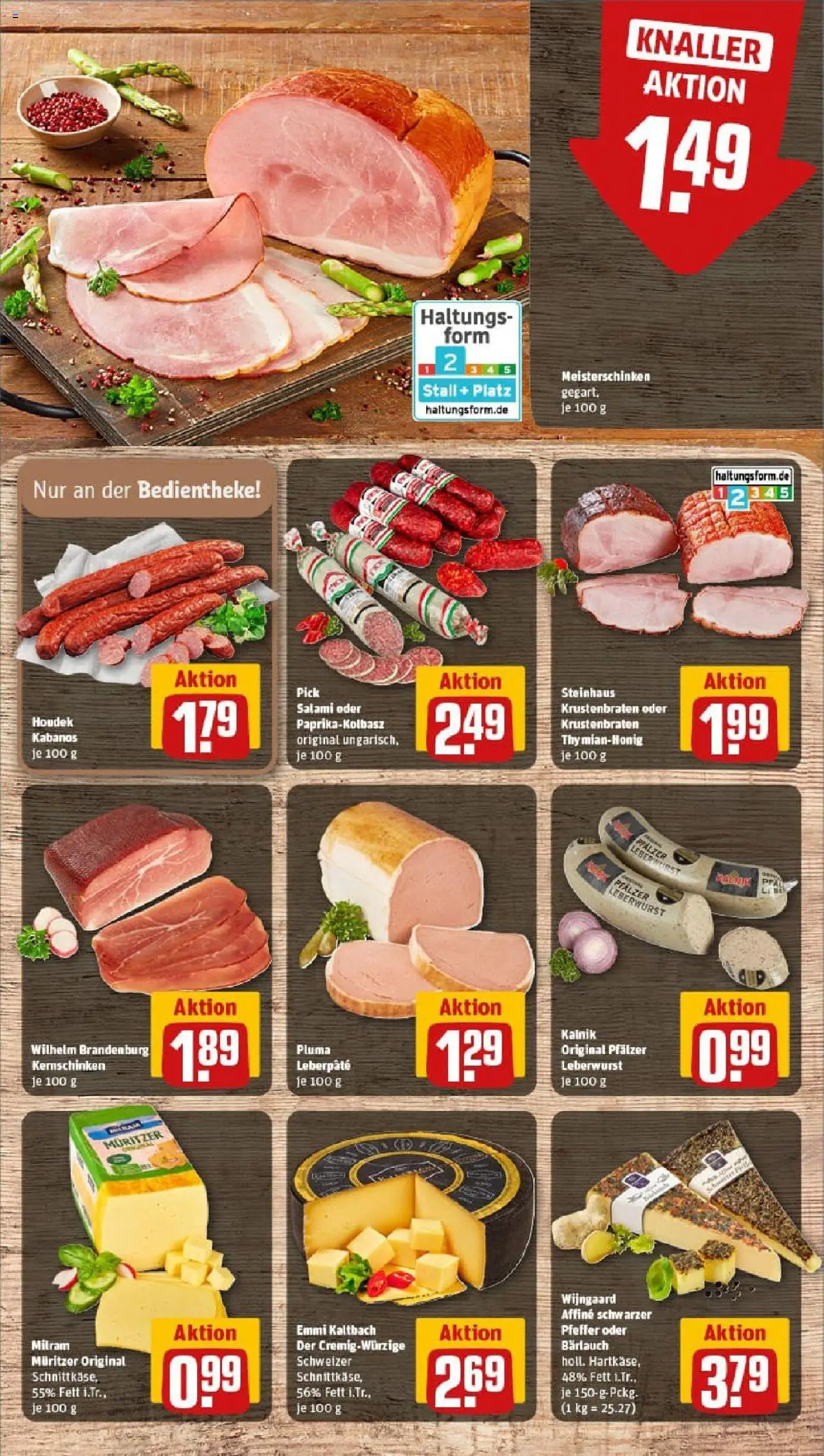 Rewe prospekt Bad Blankenburg	 – gültig ab 21.09.2025 | Seite: 17 | Produkte: Krustenbraten, Milram, Pfeffer, Salami