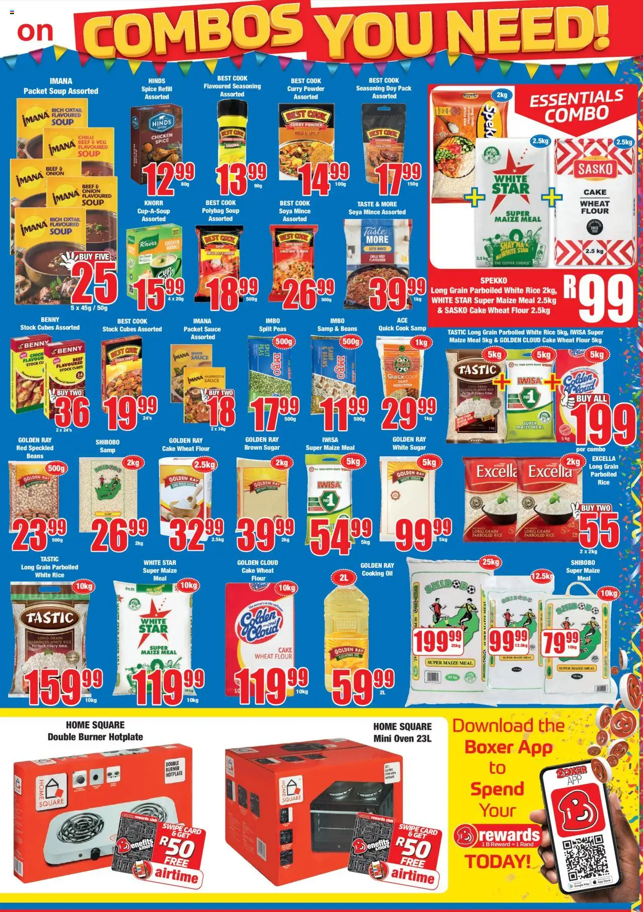 Boxer - Gauteng - Specials │ valid from 11.08.2025 | Page: 7 | Products: Cake, Oil, Soup, Sauce