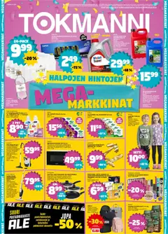 Katso Tokmanni tarjoukset voimassa alkaen 28.07.2025
