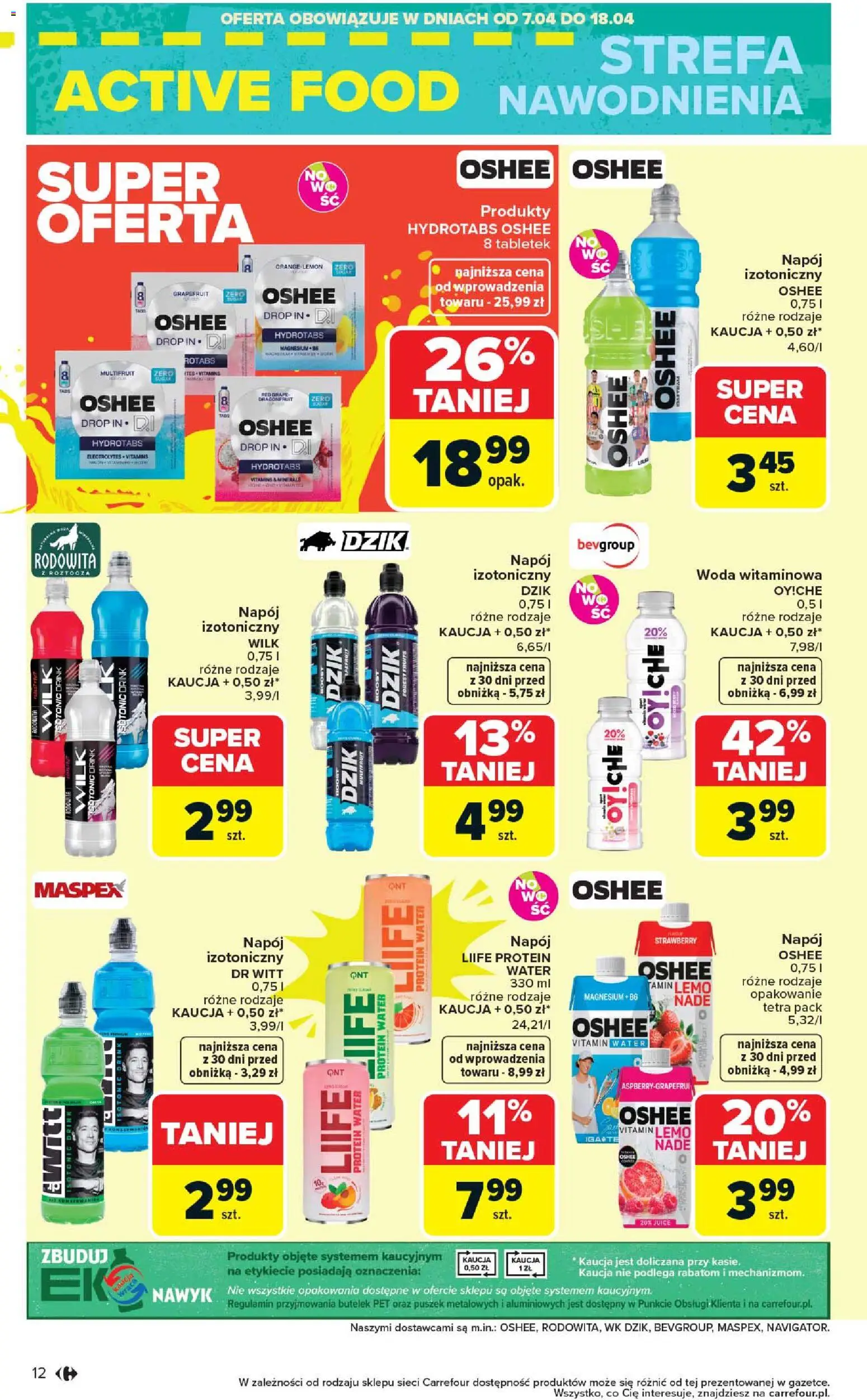 Carrefour gazetka od 07.04.2026 | Strona: 14 | Produkty: Woda