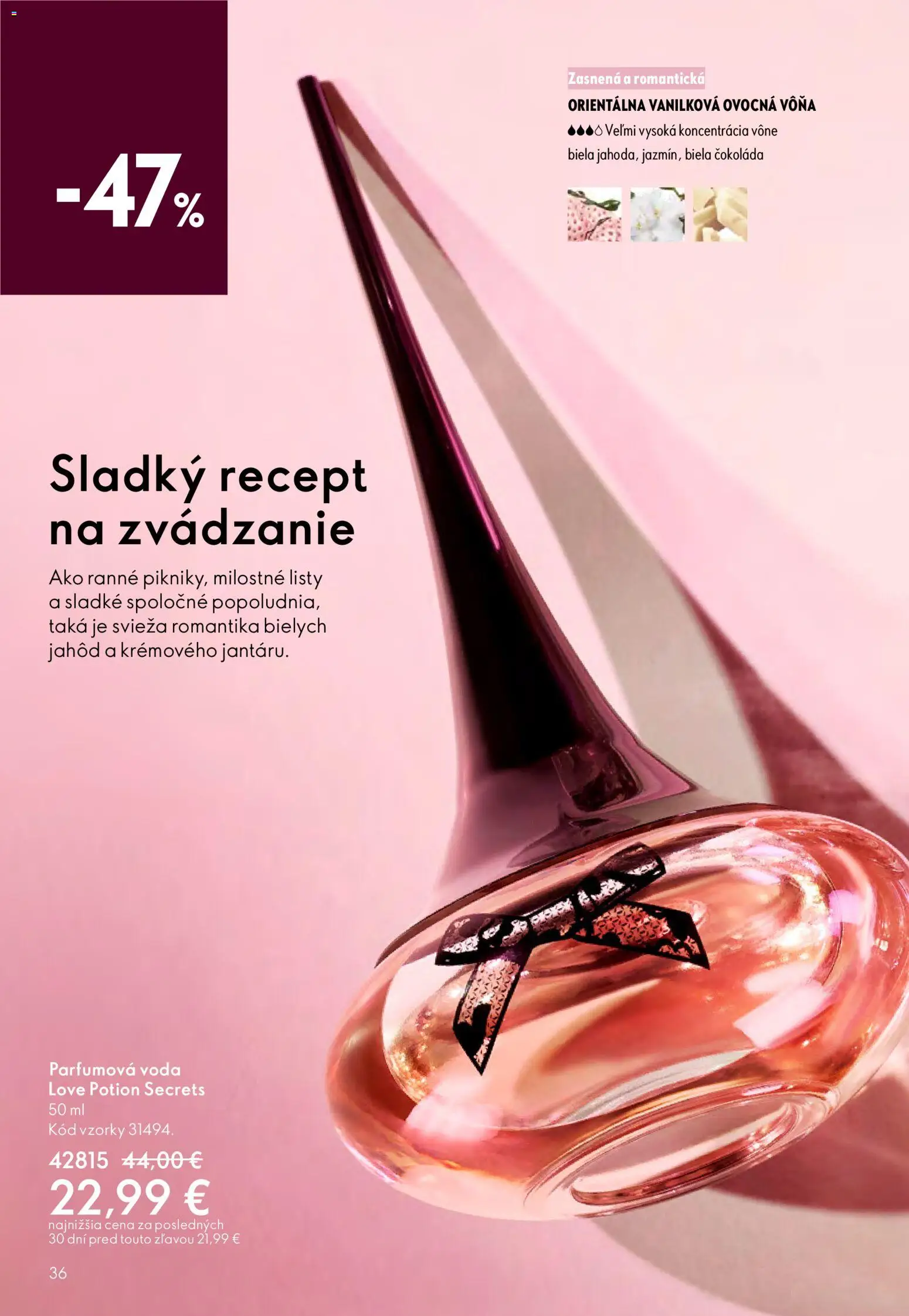 Nové Oriflame akcie – leták je platný od 04.03.2026 | Strana: 36 | Produkty: Čokoláda, Voda