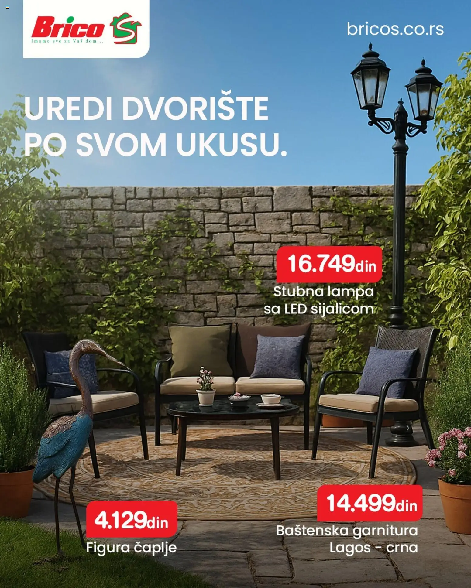 Brico S katalog - važi od 24.03.2026 | Strana: 1 | Proizvode: Lampa