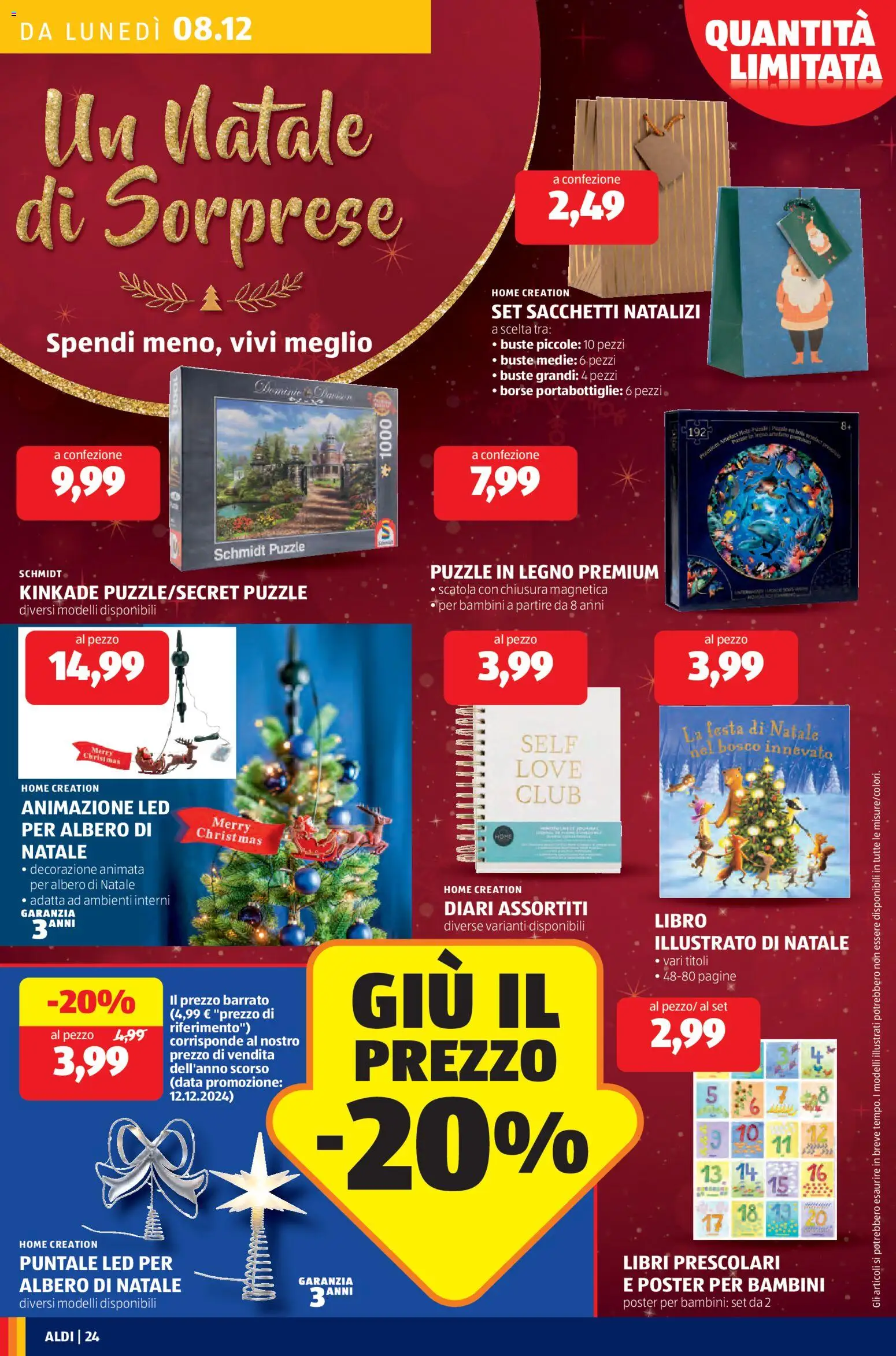 Volantino Aldi del 08.12.2025 | Pagina: 24
