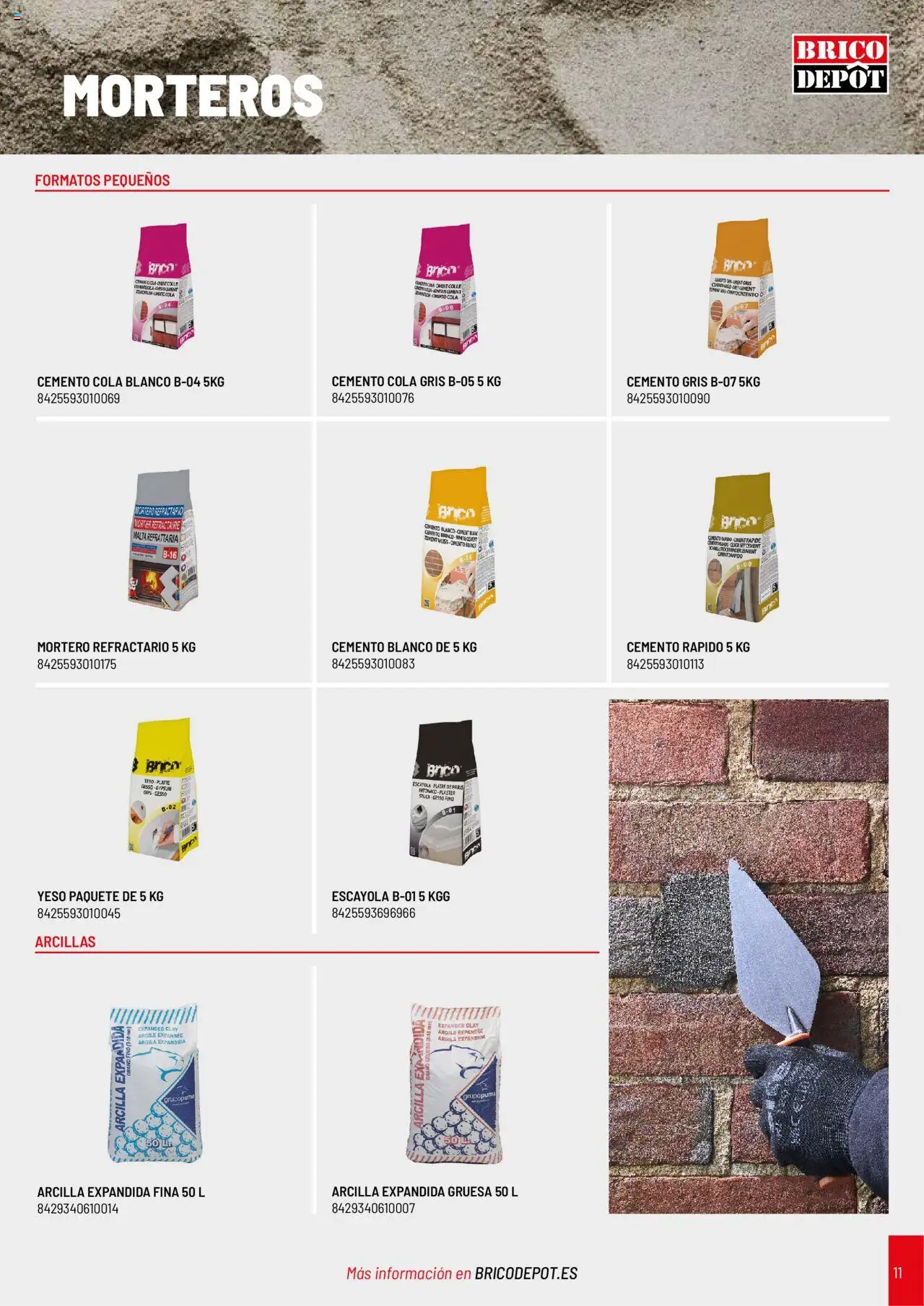 Brico Depôt Catálogo Construcción │ válido desde el 01.04.2025 | Página: 11