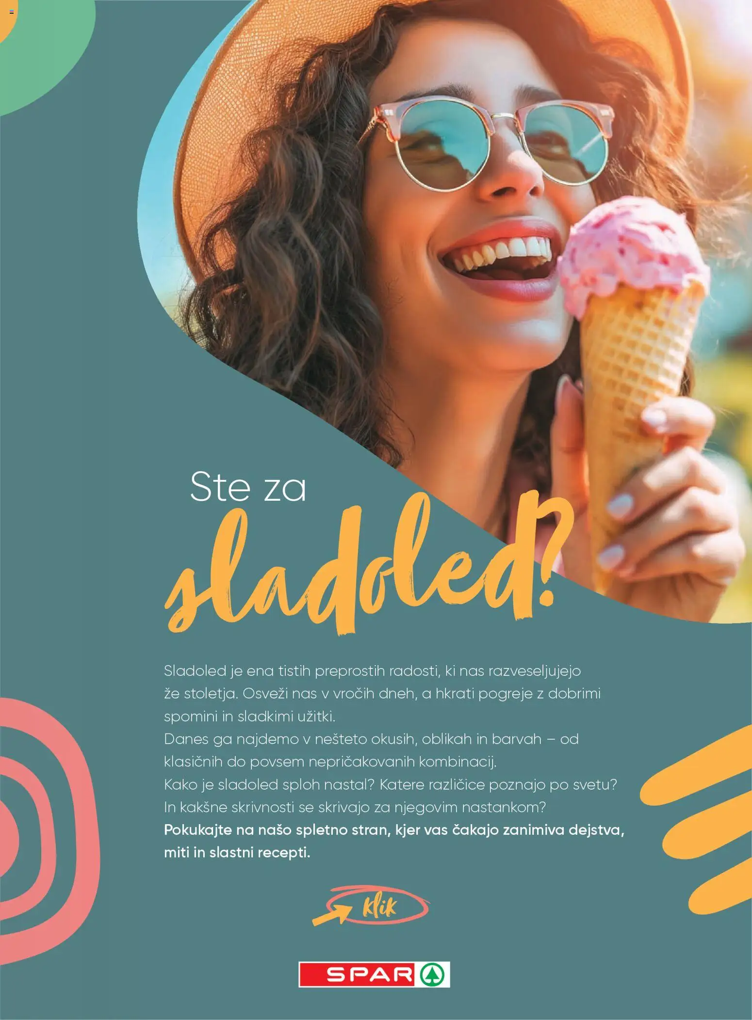 Novi Spar katalog ponudbe – veljaven od 20.04.2026 | Stran: 25 | Izdelki: Sladoled