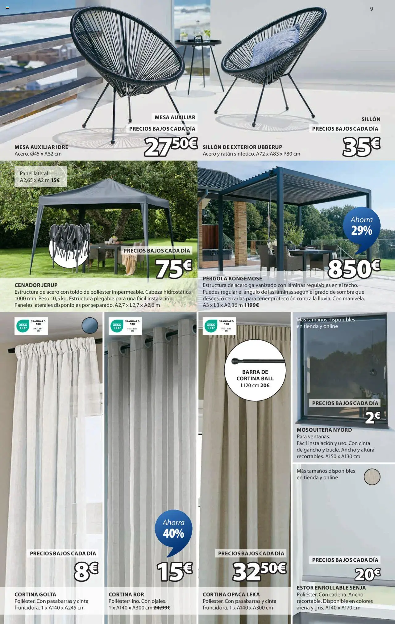 JYSK Grandes ofertas │ válido desde el 03.06.2025 | Página: 10 | Productos: Peso, Mesa auxiliar, Sillón, Mesa